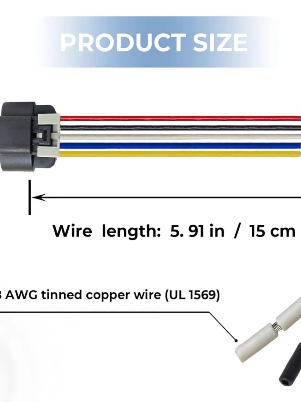Mass Air Flow (MAF) Sensor Connector Pigtail 5-Way, Kittyland